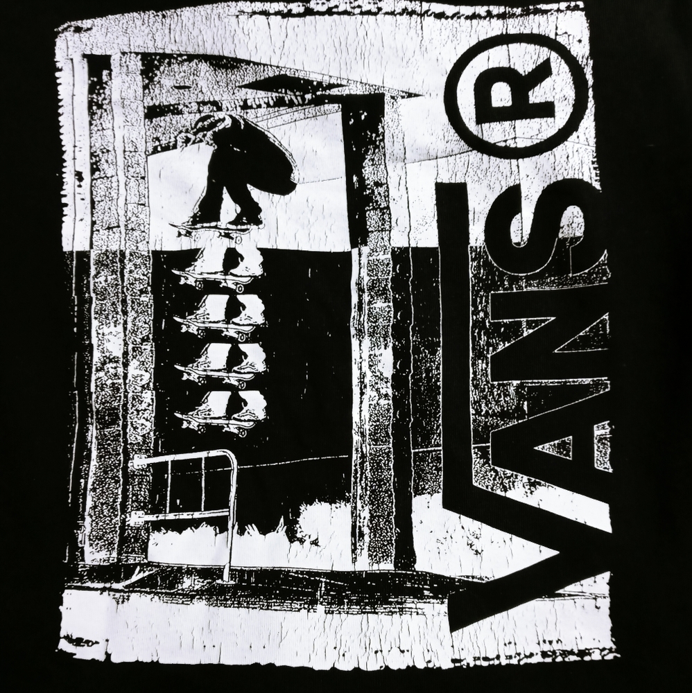 Vans black hoodie NWOT